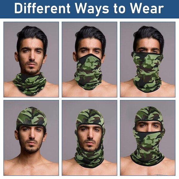 Balaclava Multifonction Camouflage