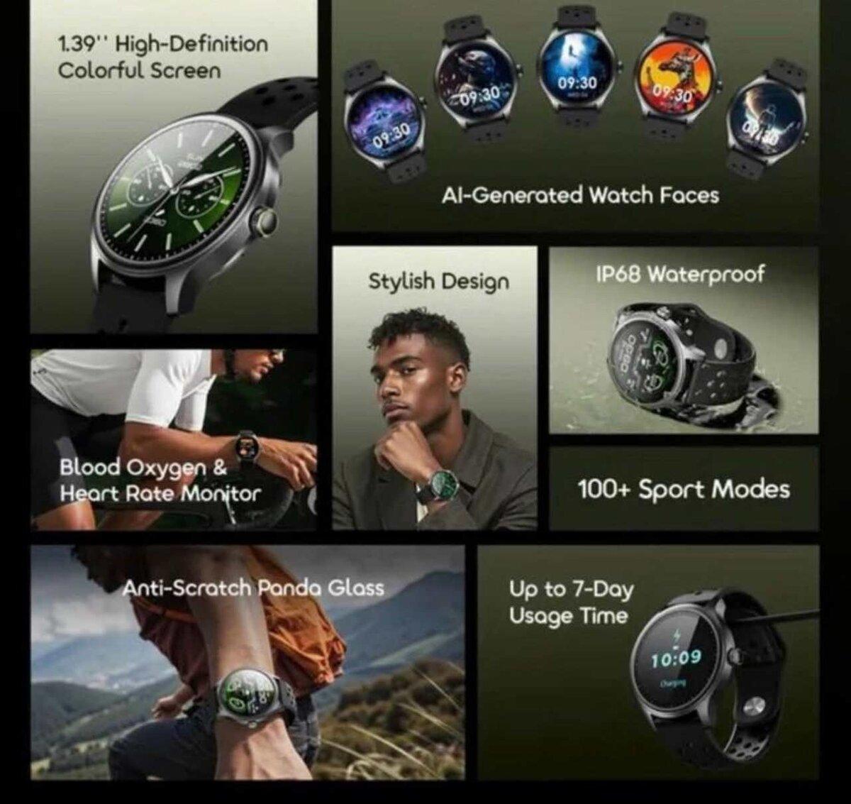 Montre Connectée Oraimo 6R