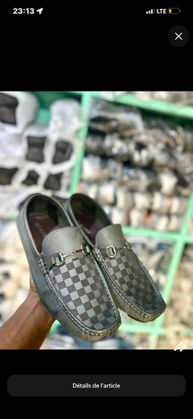 Mocassins élégants en cuir