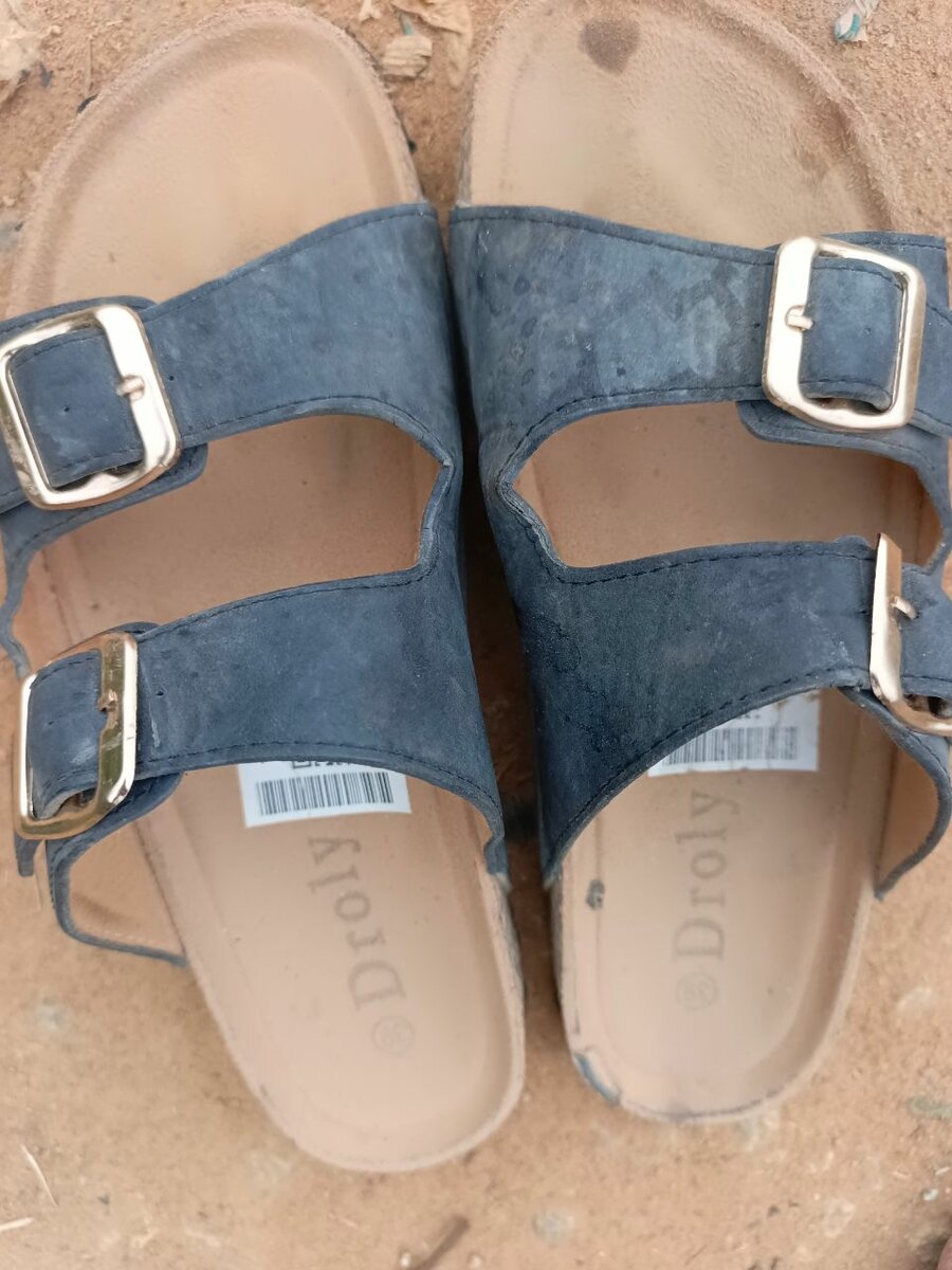 Sandales confortables en cuir