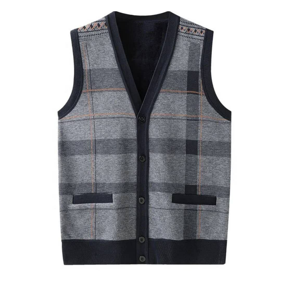 Gilet maille sans manches