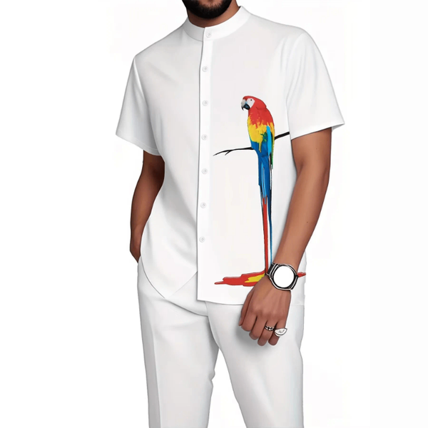 Chemise Homme Parrot Élégante