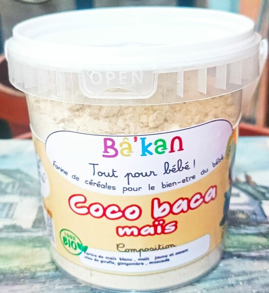 Farine Bébé Coco Baca Maïs