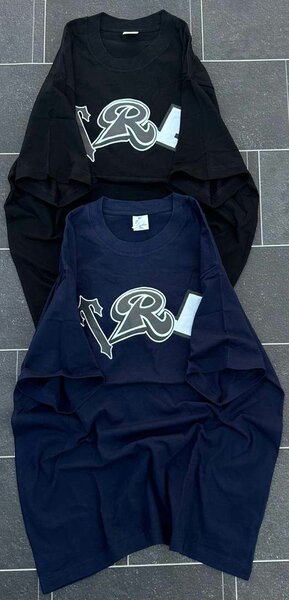 T-shirts oversize R imprimé