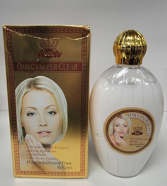 Omega Super Clear Whitening Body Milk