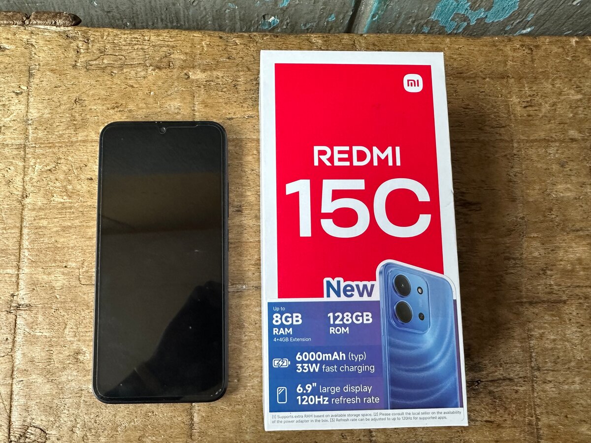 Smartphone Redmi 15C 128GB
