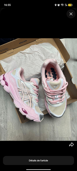 Sneakers roses confort