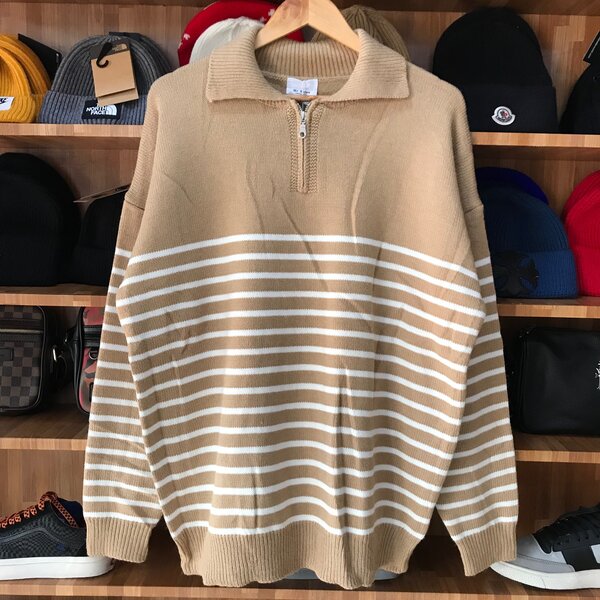 Quality sweaters with zip