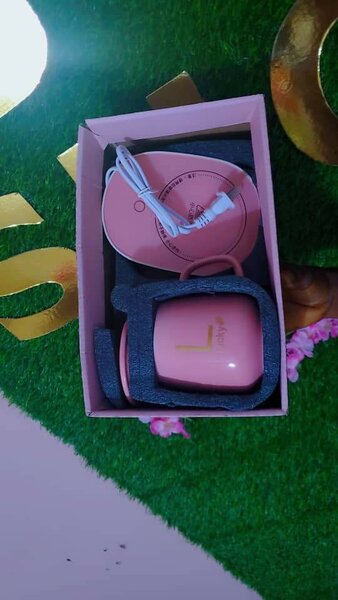 Tasse avec socle chauffante