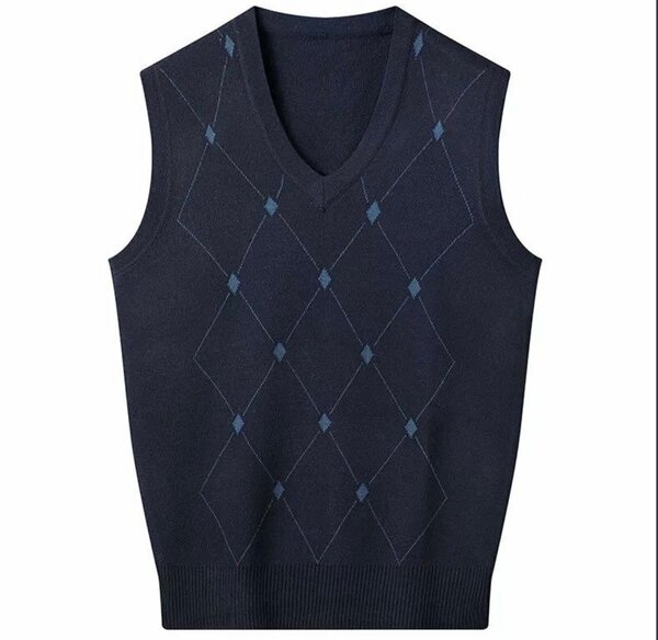 Gilet sans manches à motifs