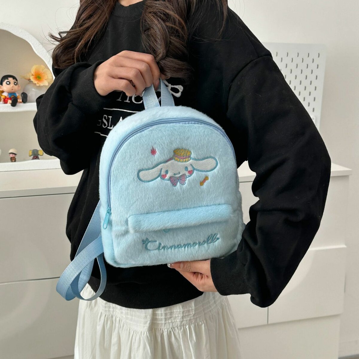 Sac à dos en peluche Cinnamoroll