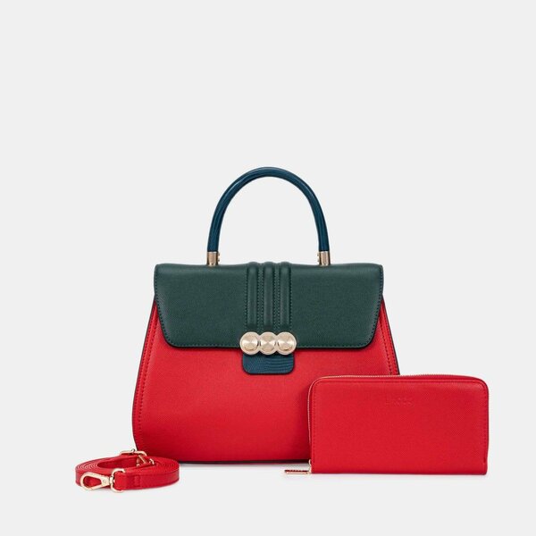 Sac à main élégant multicolore