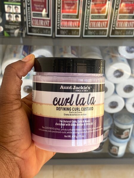 Curl defining custard