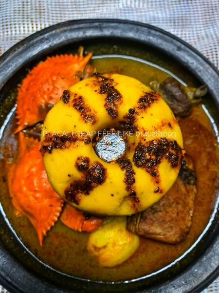 Foufou-sauce claire _attieké h