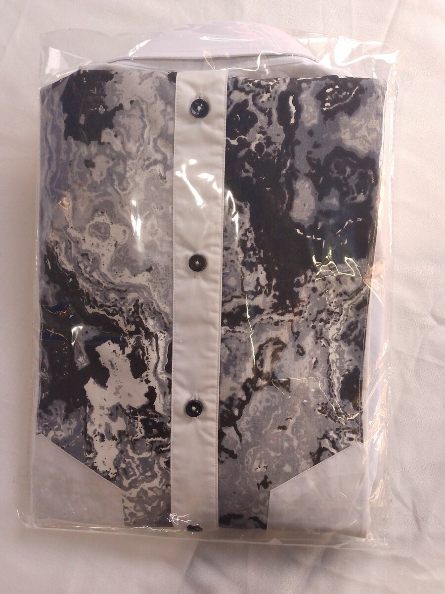 Chemise élégante à motifs