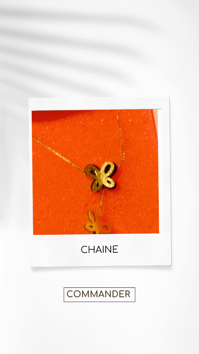 Bracelet cœur doré élégant