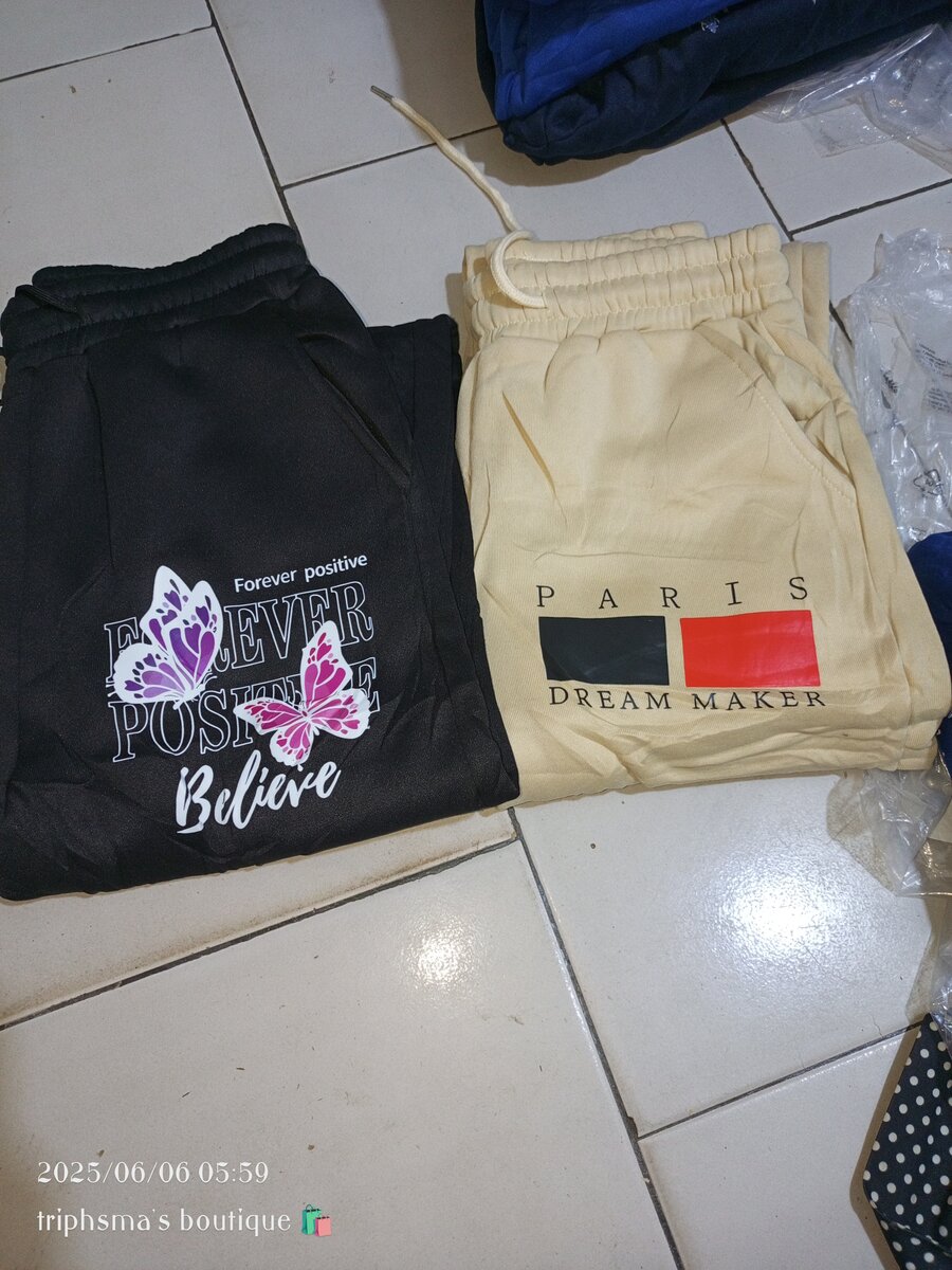 Deux joggings à 5000