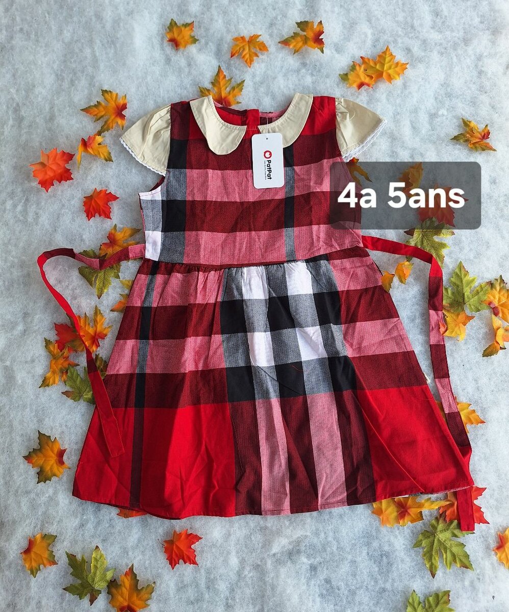 Robe élégante fille 3-4 ans