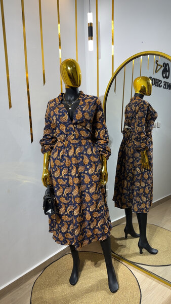 Robe Maxi Imprimé Bohème