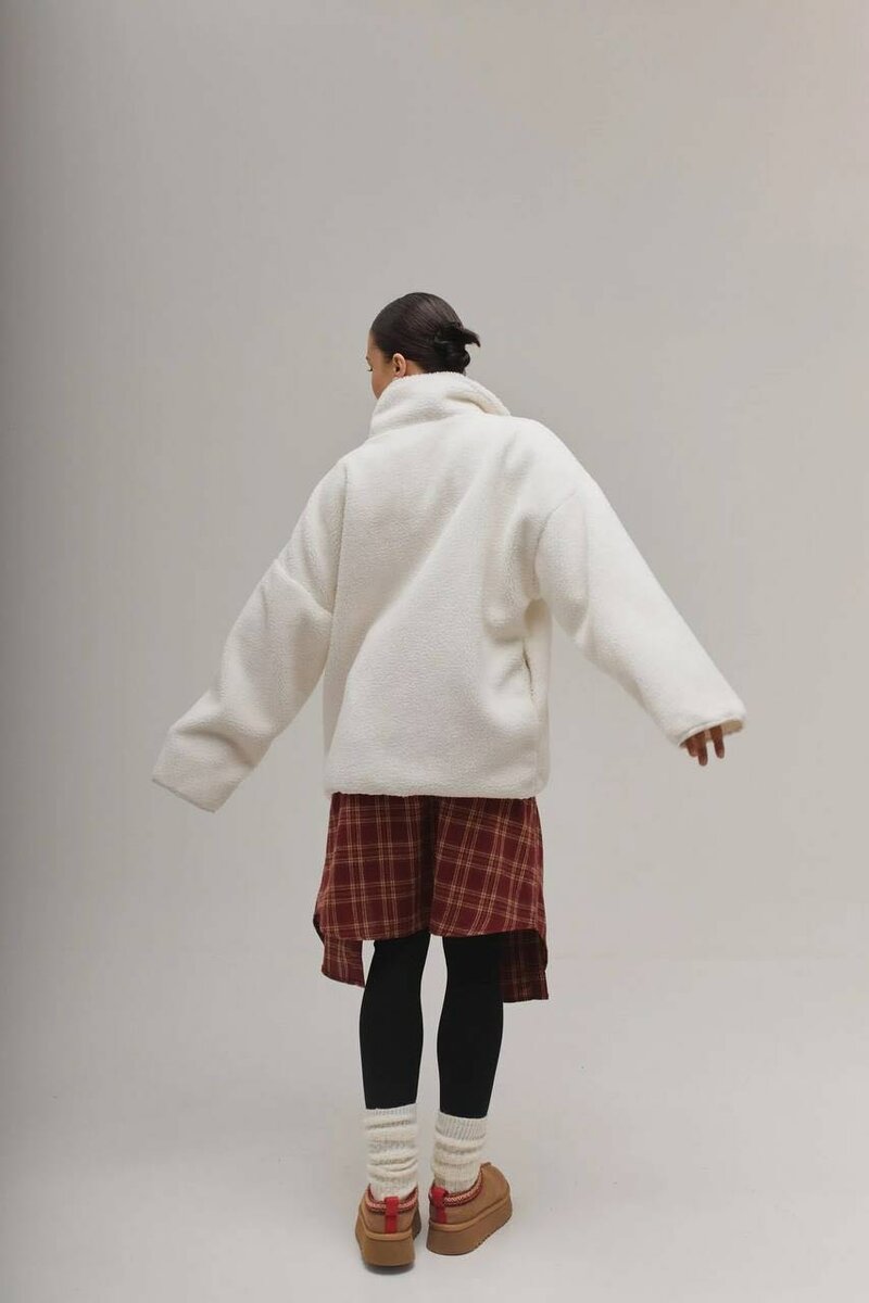 Тедди анорак оверсайз