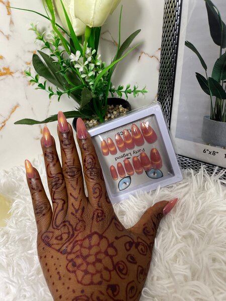 Ongles Press-Ons Haute Qualité