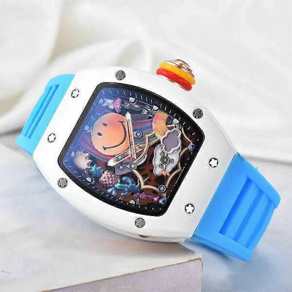 Montre Design Colorée