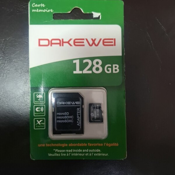 Carte mémoire Dakewei 128GB