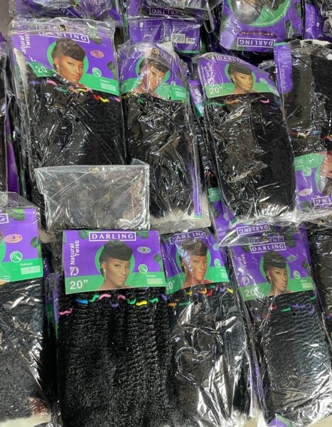 Tresses synthétiques bouclées 20"