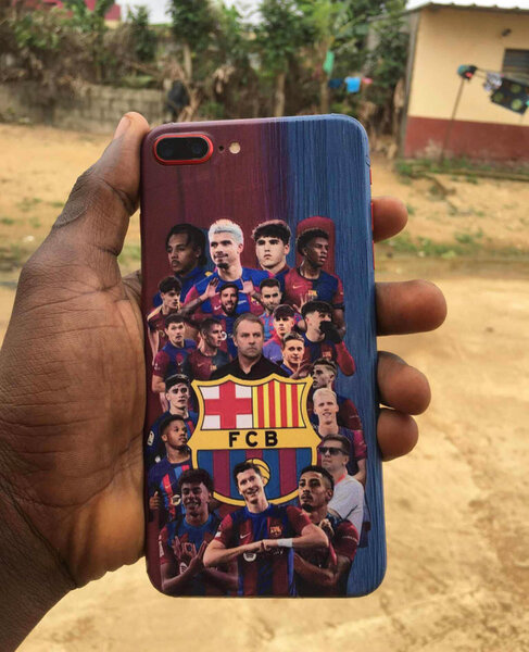 Coque iPhone FCB Design