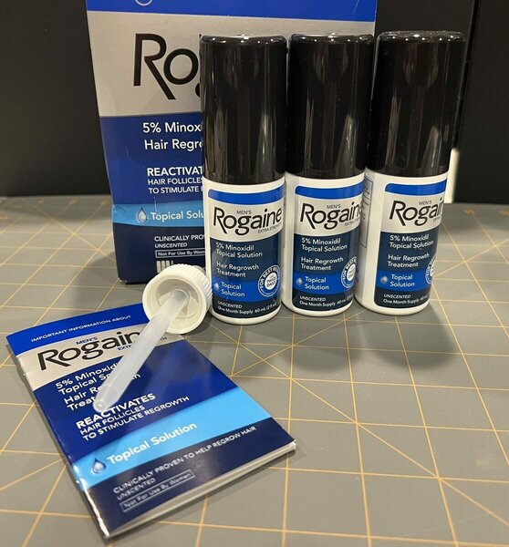 ROGAINE SOLUTION 5% MINOXIDIL