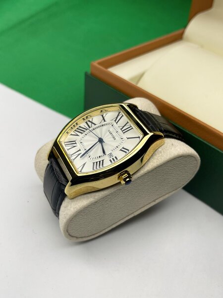 Montre homme classique en cuir