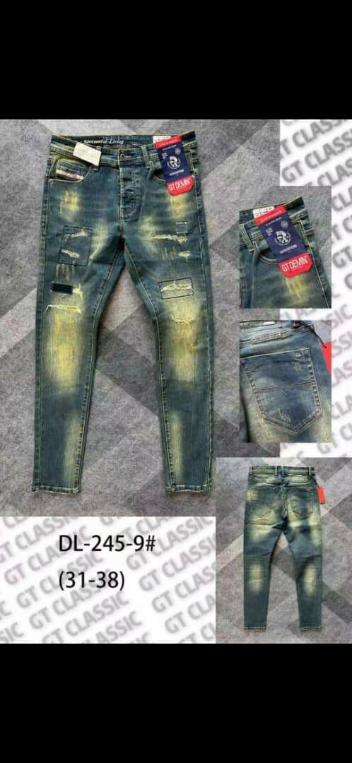 Jeans Slim Fit Décontracté Homme