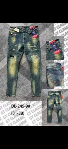 Jeans Slim Fit Décontracté Homme