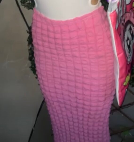 Jupe Longue Texturée pour Femmes