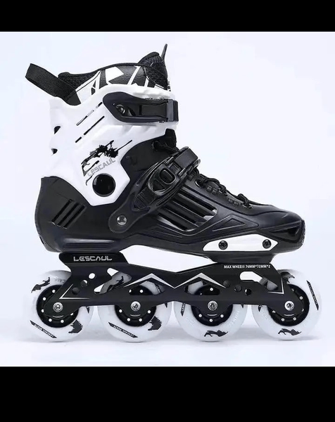 Roller en ligne LESCALL noir et blanc