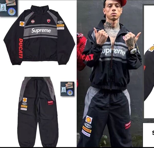 Supreme Ducati Tracksuit Homme