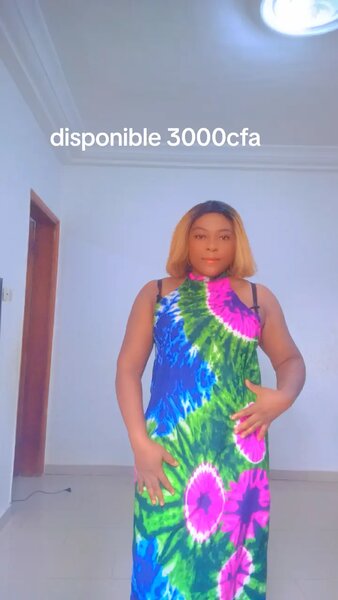 Vibrant Tie-Dye Maxi Dress