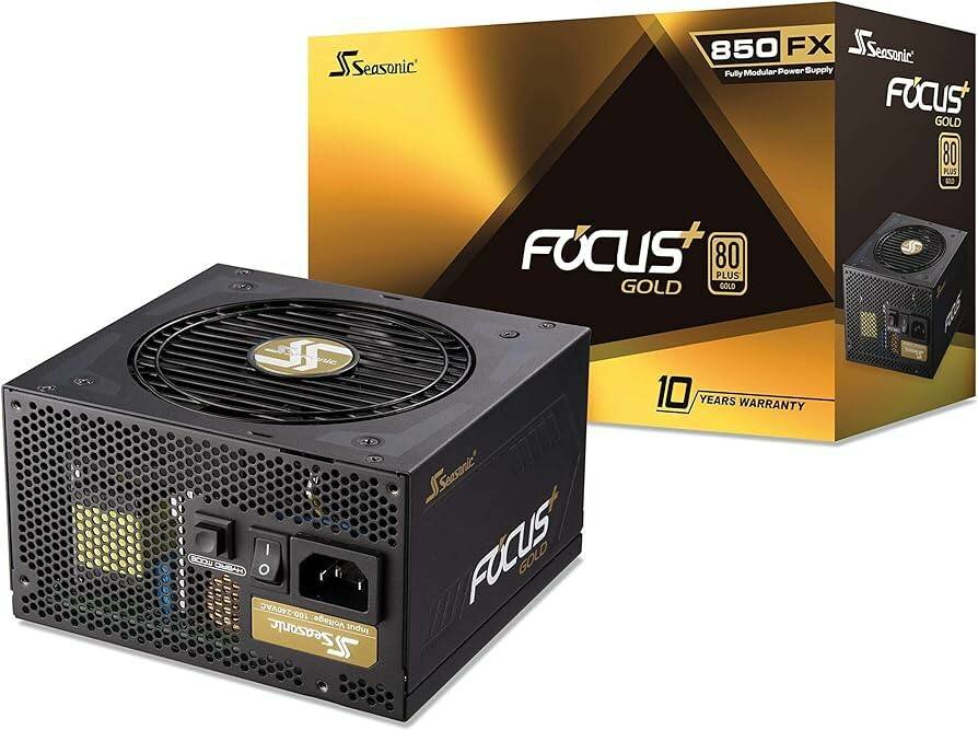 Seasonic FOCUS+ Gold 850W