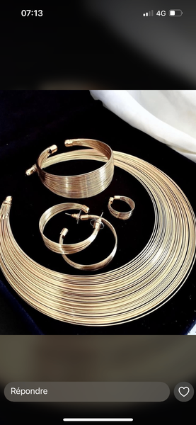 Parure Élégante en Or