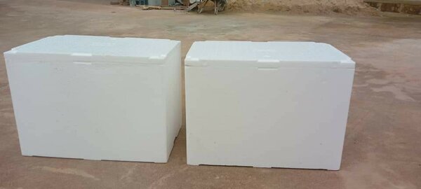 Boîte en polystyrène isolante