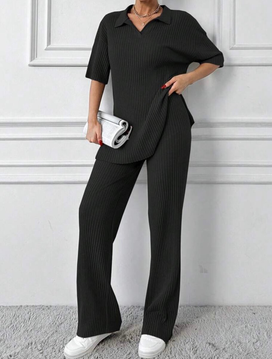 Ensemble décontracté en tricot