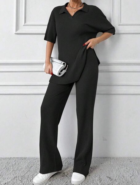 Ensemble décontracté en tricot