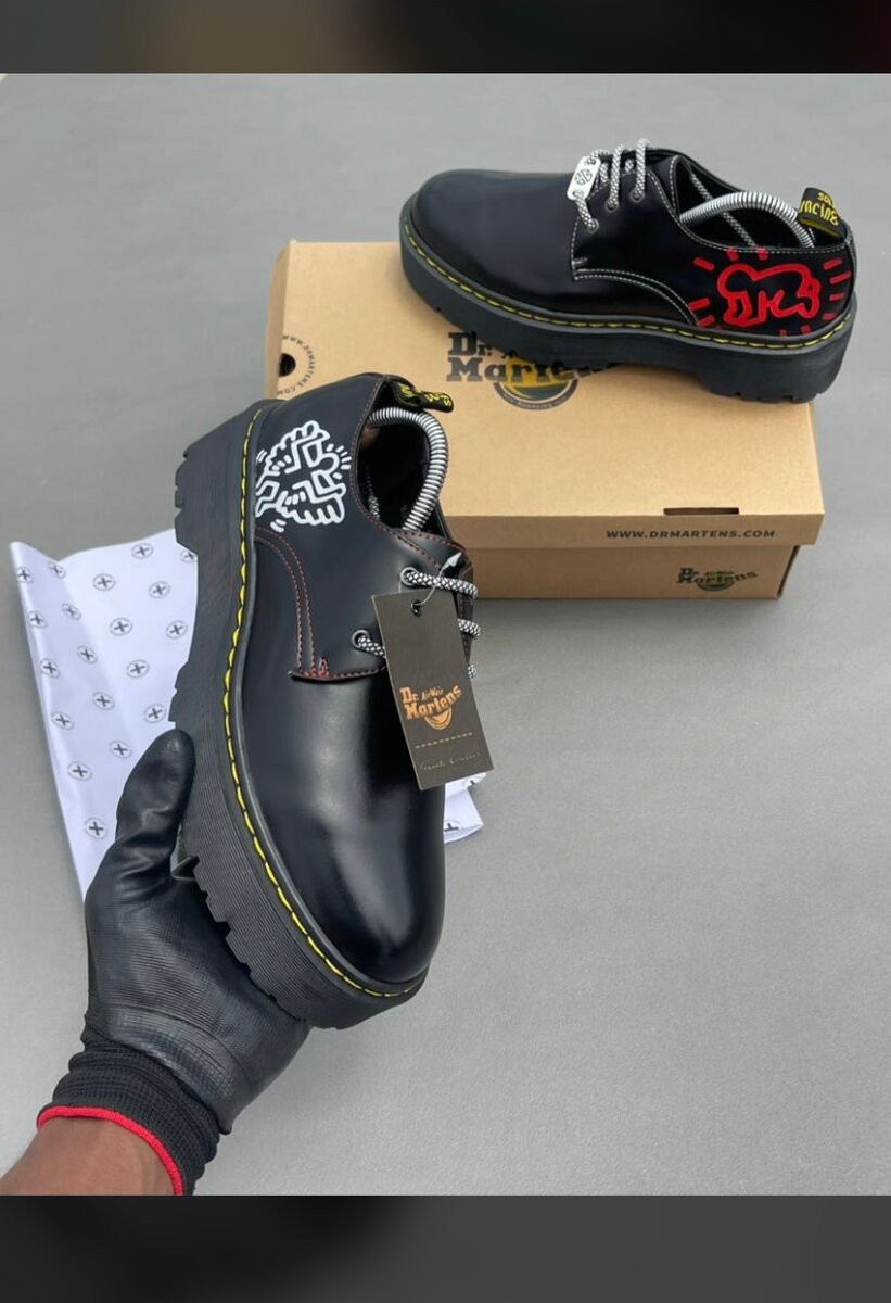 Chaussures en cuir Dr Martens