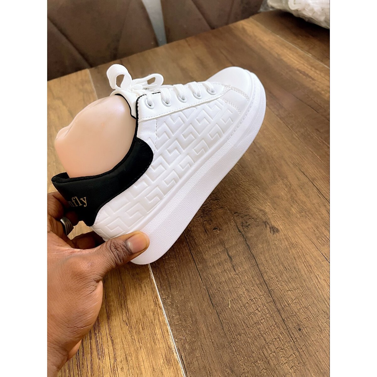 Baskets blanches tendance