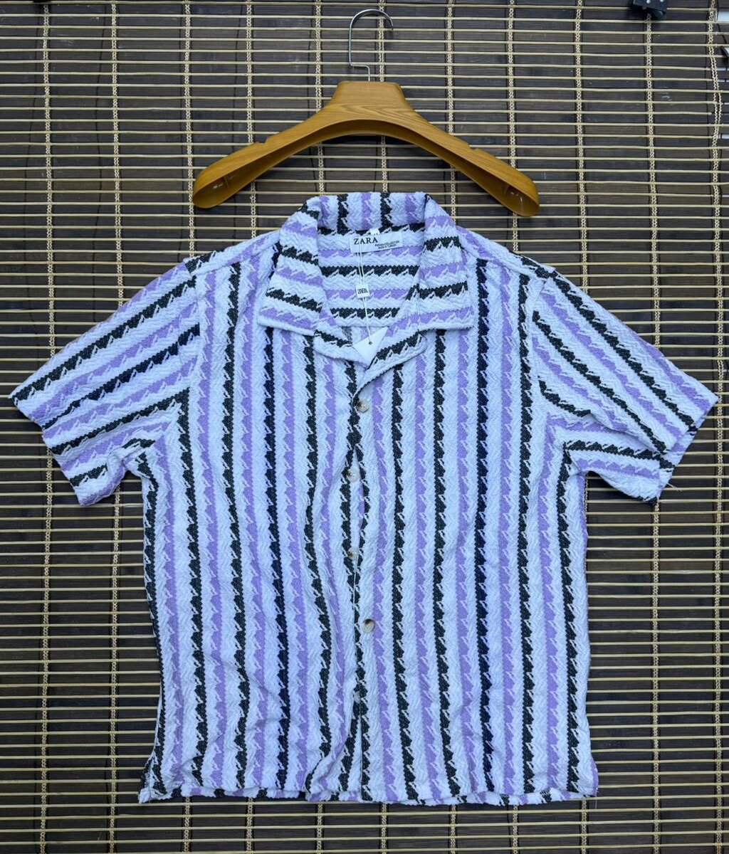 Chemise à Rayures pour Hommes
