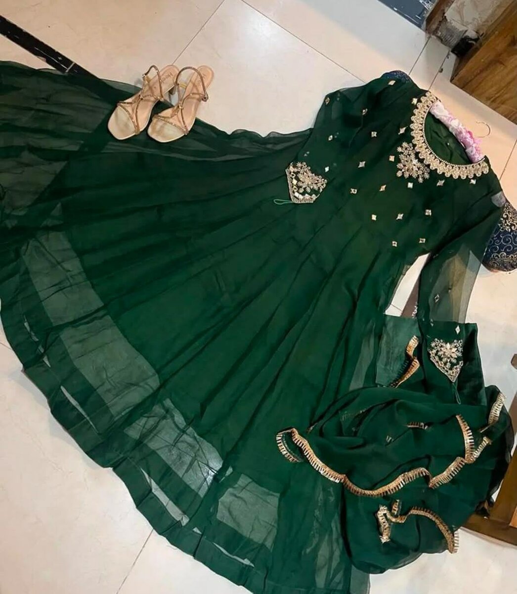 Tilla embd + mirror work 3 pc DC FREE