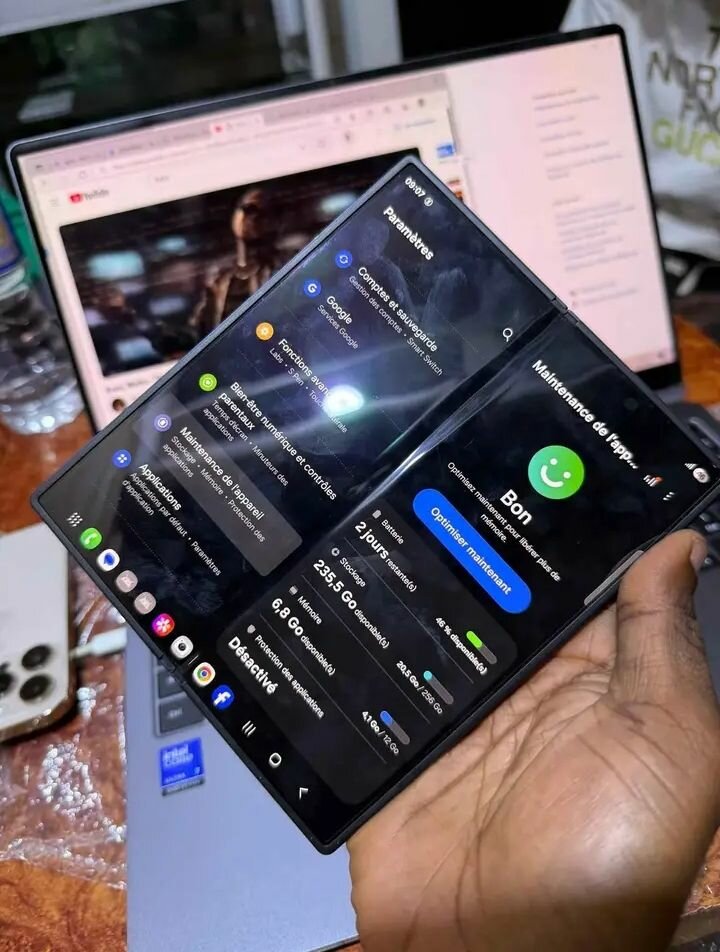 Smartphone pliable innovant