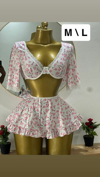 Ensemble lingerie sexy dentelle