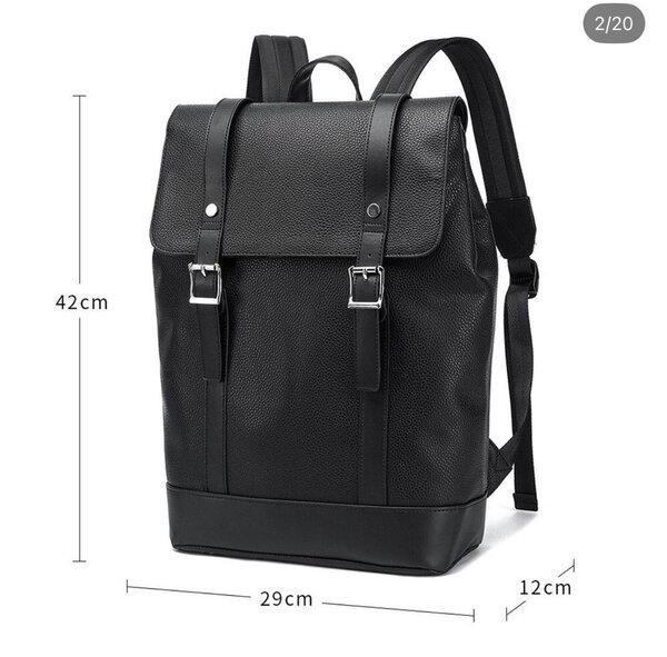 Sac à dos en cuir chic