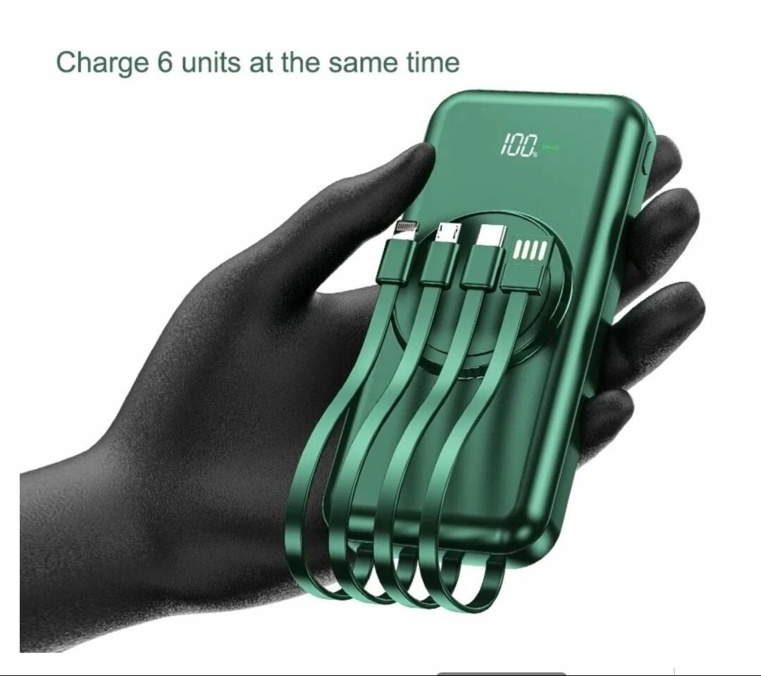 20,000MAh Power Bank supports Wireless charging